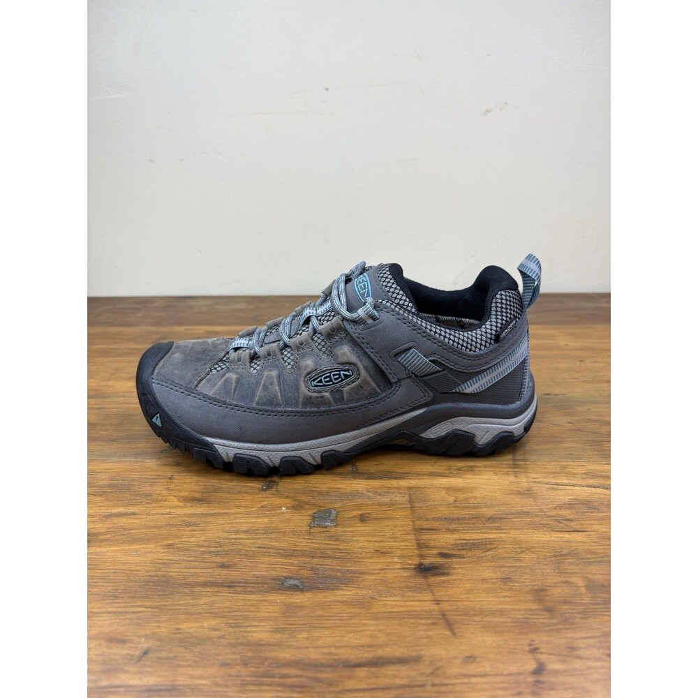 Keen Targhee III WP Size 8.5 Hiking Shoes Women's Magnet/Atlantic Blue #1023038 - Picture 8 of 16